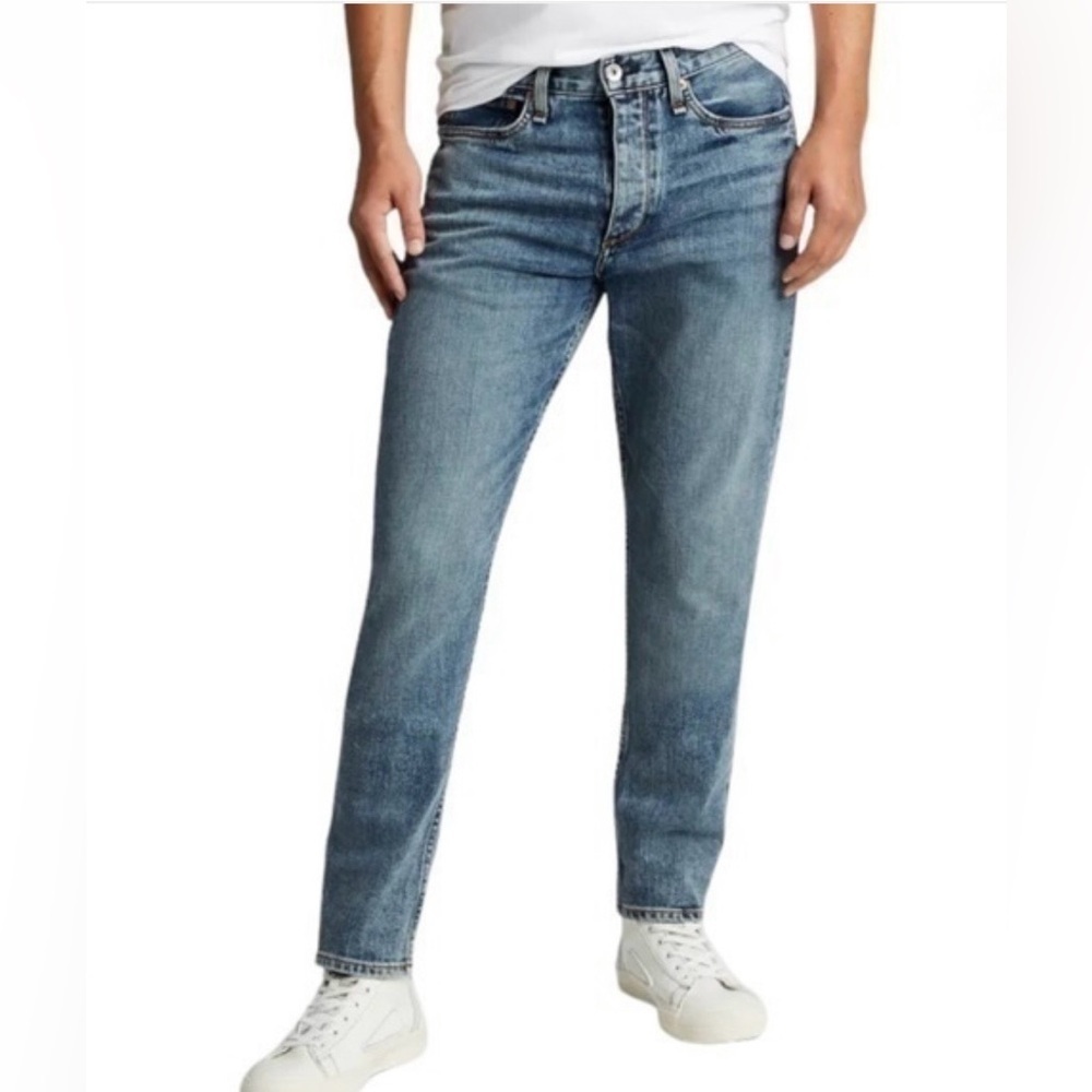Rag & Bone Men’s Size 33w30L Campbell Blue Wash Fit 2 Slim